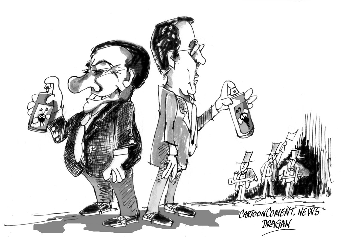 Silvio Berlusconi-Gianfranco Fini