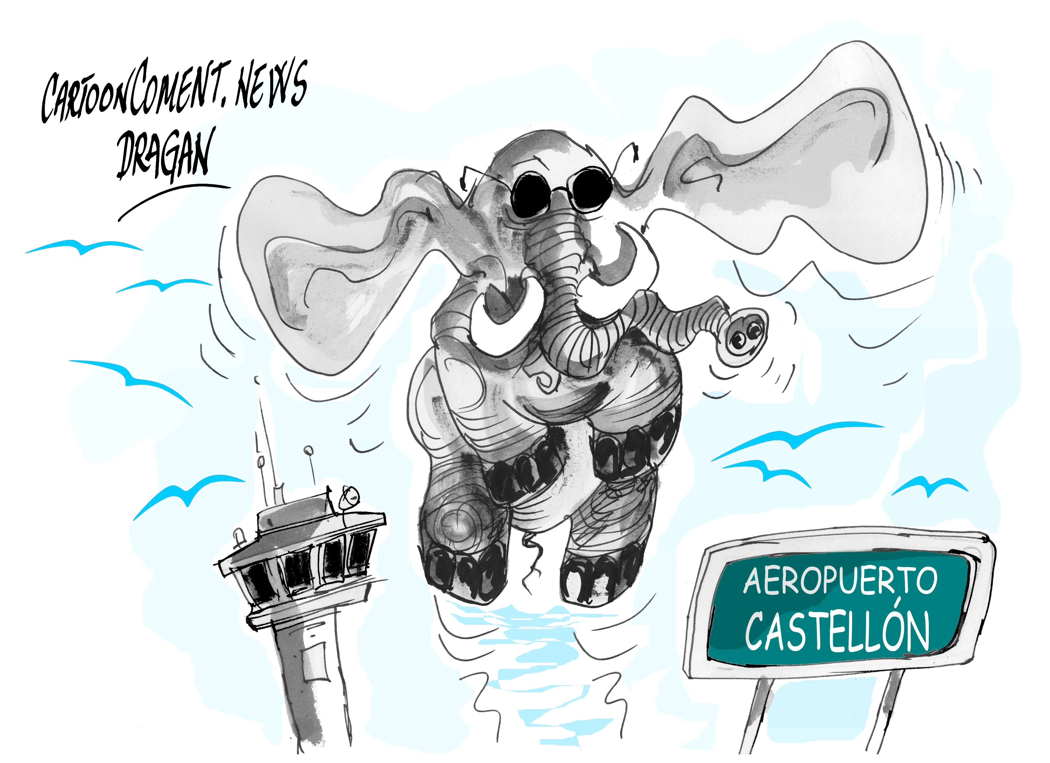 Aeropuerto de Castellón-"white elephant"-elefante blanco