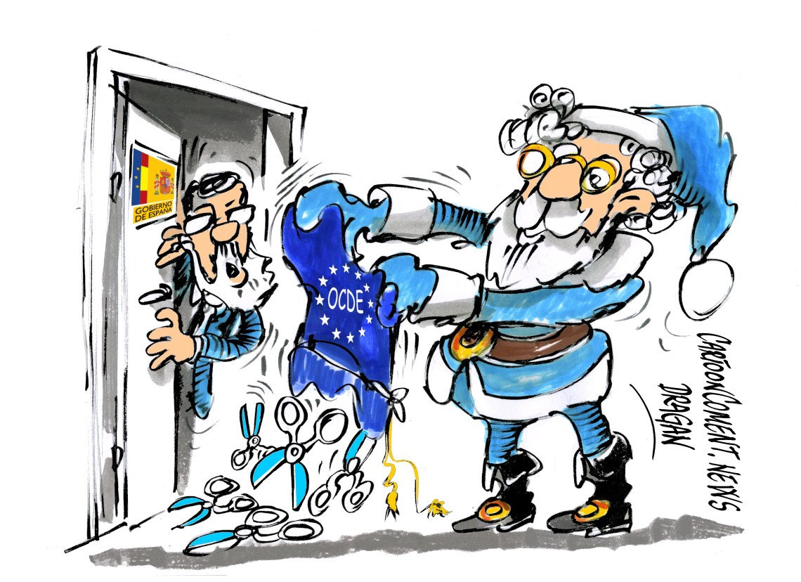 Mariano Rajoy-OCDE-"Papa Noel"