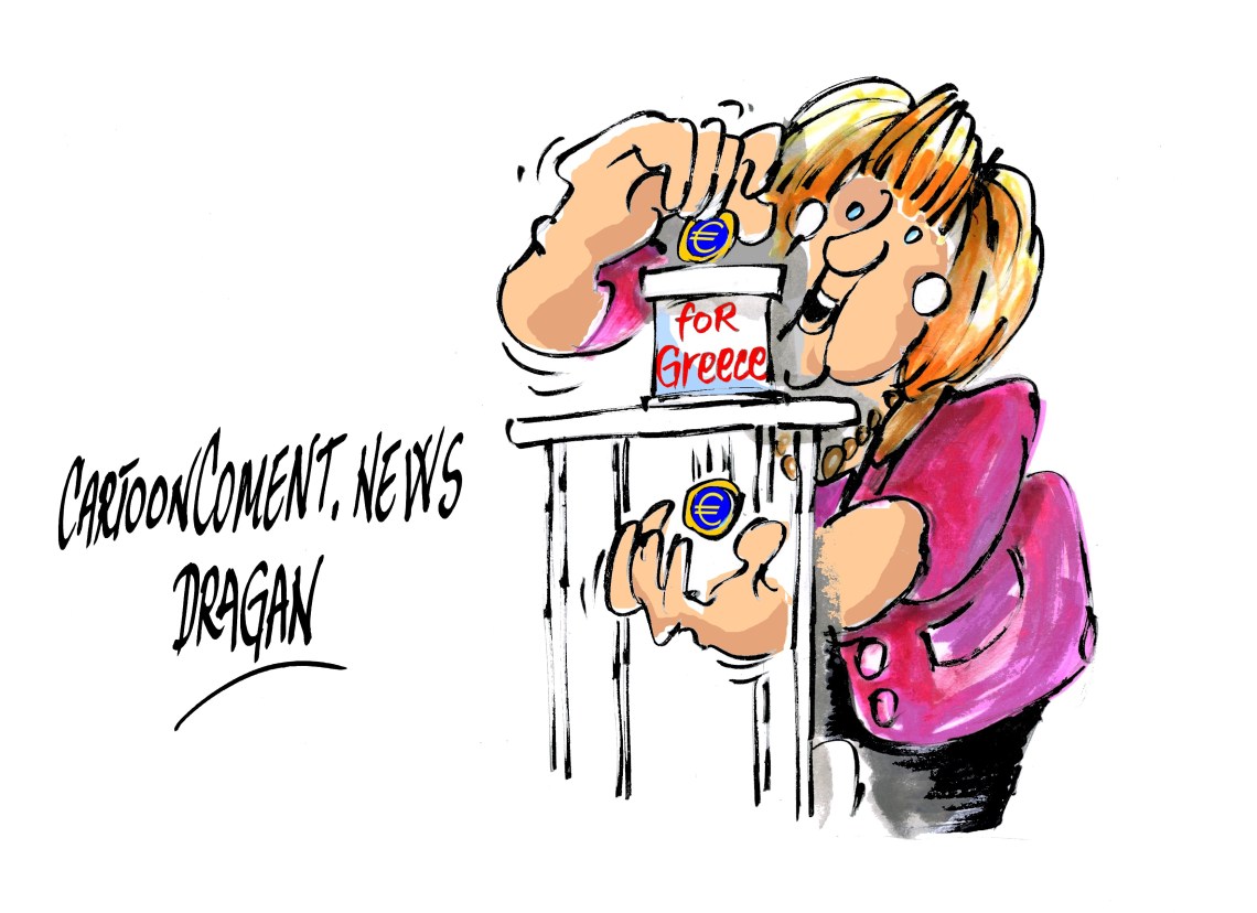 Angela Merkel-"for Greece"