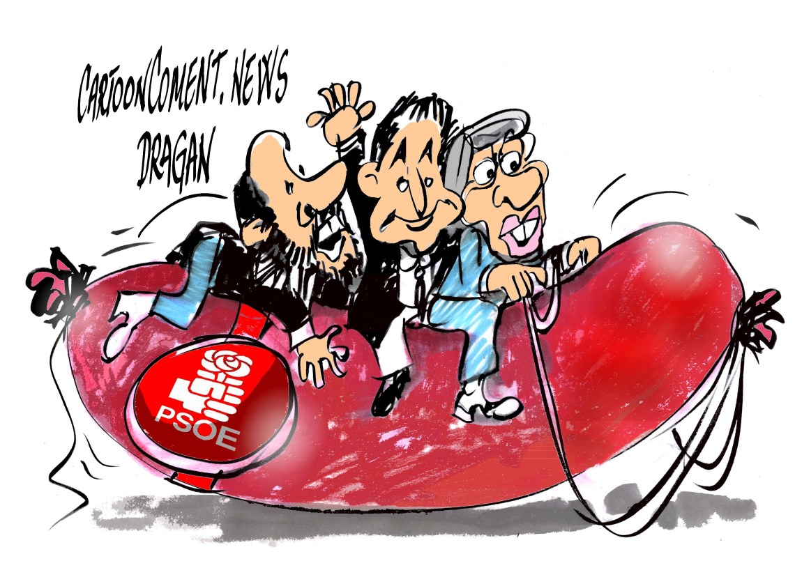 Gonzales-Zapatero-Rubalcaba- "afectos,lealtad y unidad"