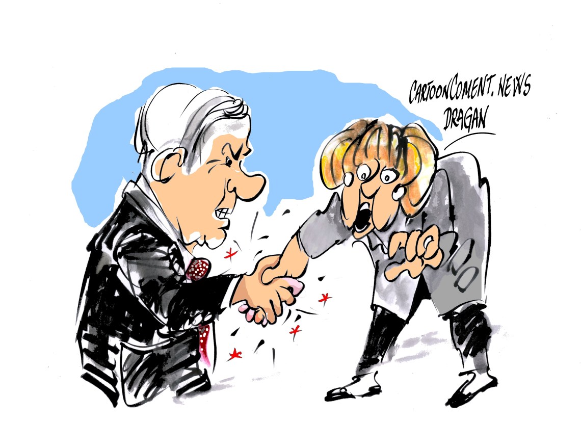 Merkel recibe a Netanyahu