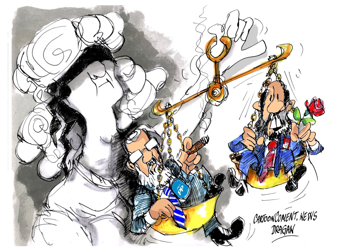 Alfredo Pérez Rubalcaba-Maroano Rajoy-"Justicia"