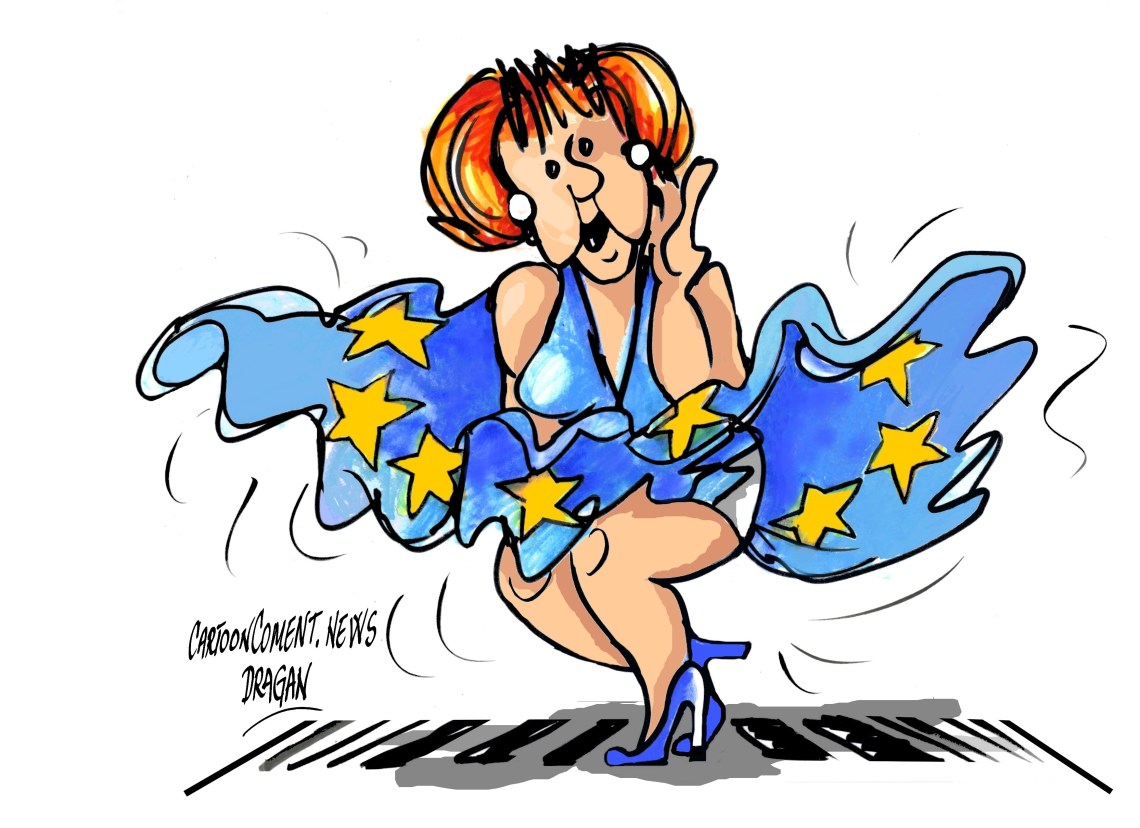 Angela Merkel-"una imagen positiva"