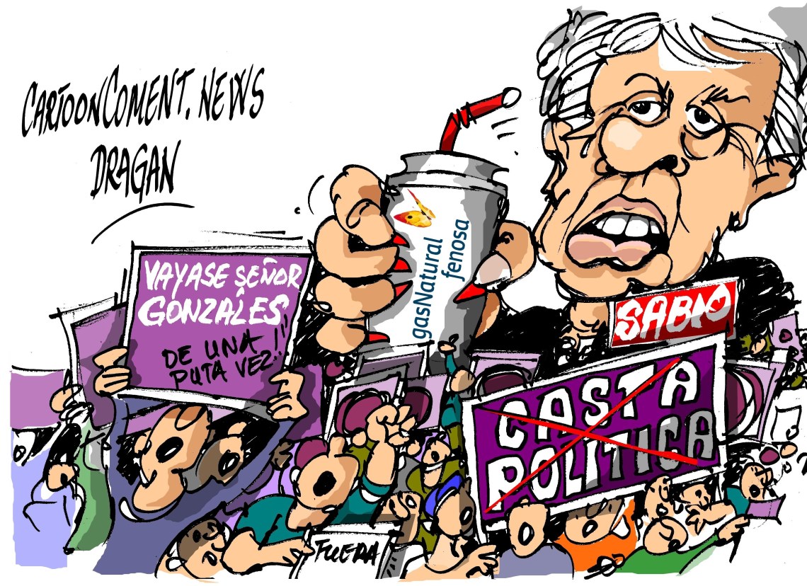 Felipe González -"mariposa"