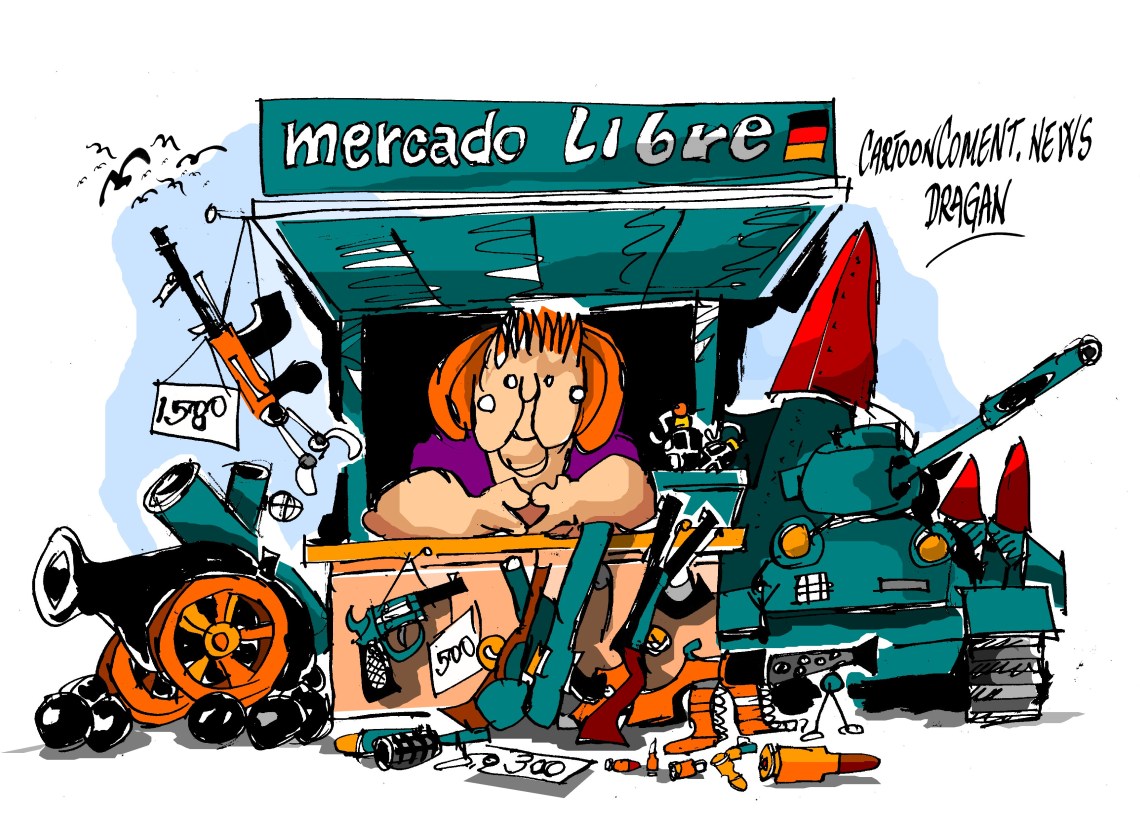 Angela Merkel-"mercado libre"