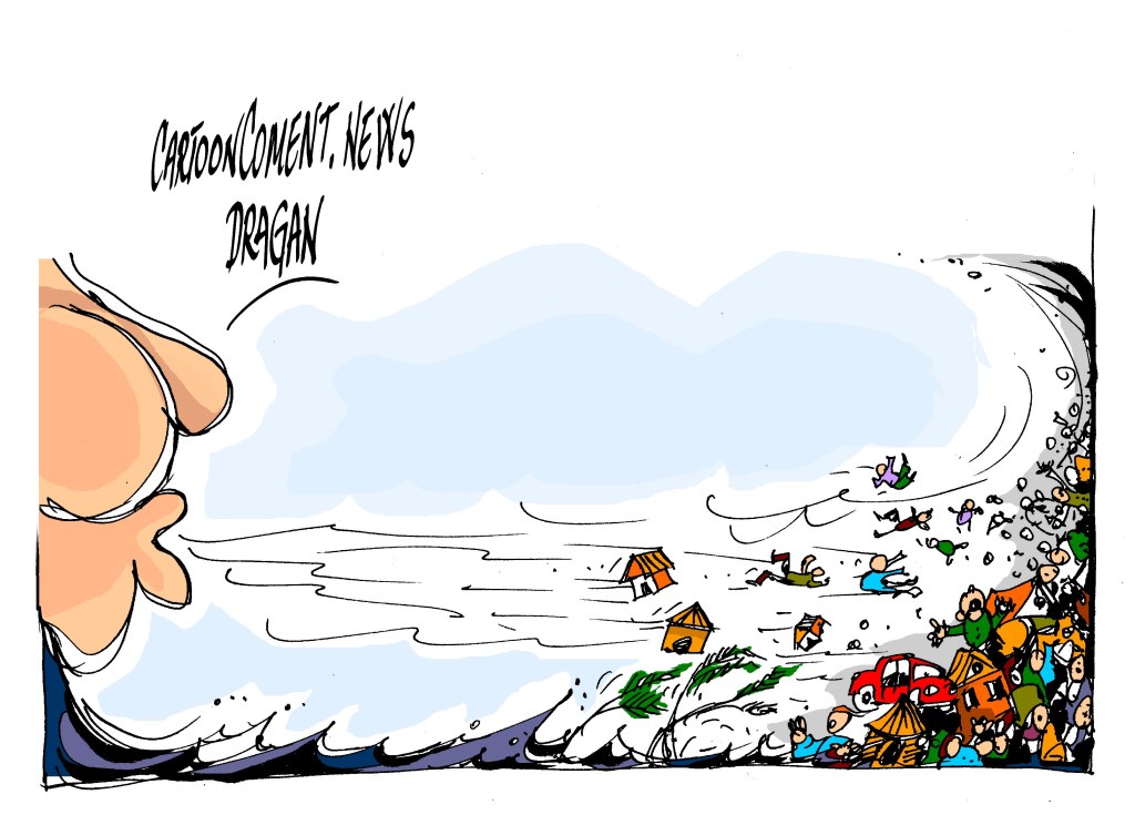 "Hagupit"-tocando tiera