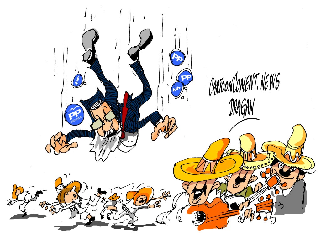 Mariano Rajoy-"exhibiendo"