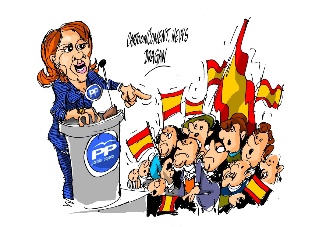 María Dolores Cospedal-"coruptos"