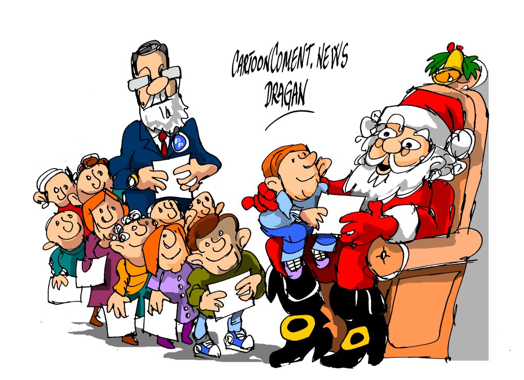Mariano Rajoy-"Papa Noel"