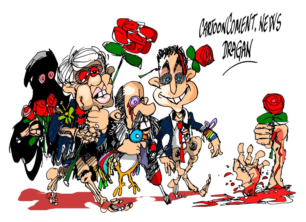 González-Rubalcaba-Zapatero-"zombie"