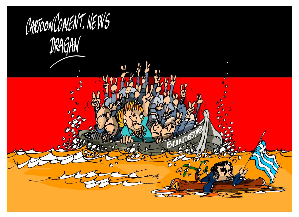 Angela Merkel-"mayoría"