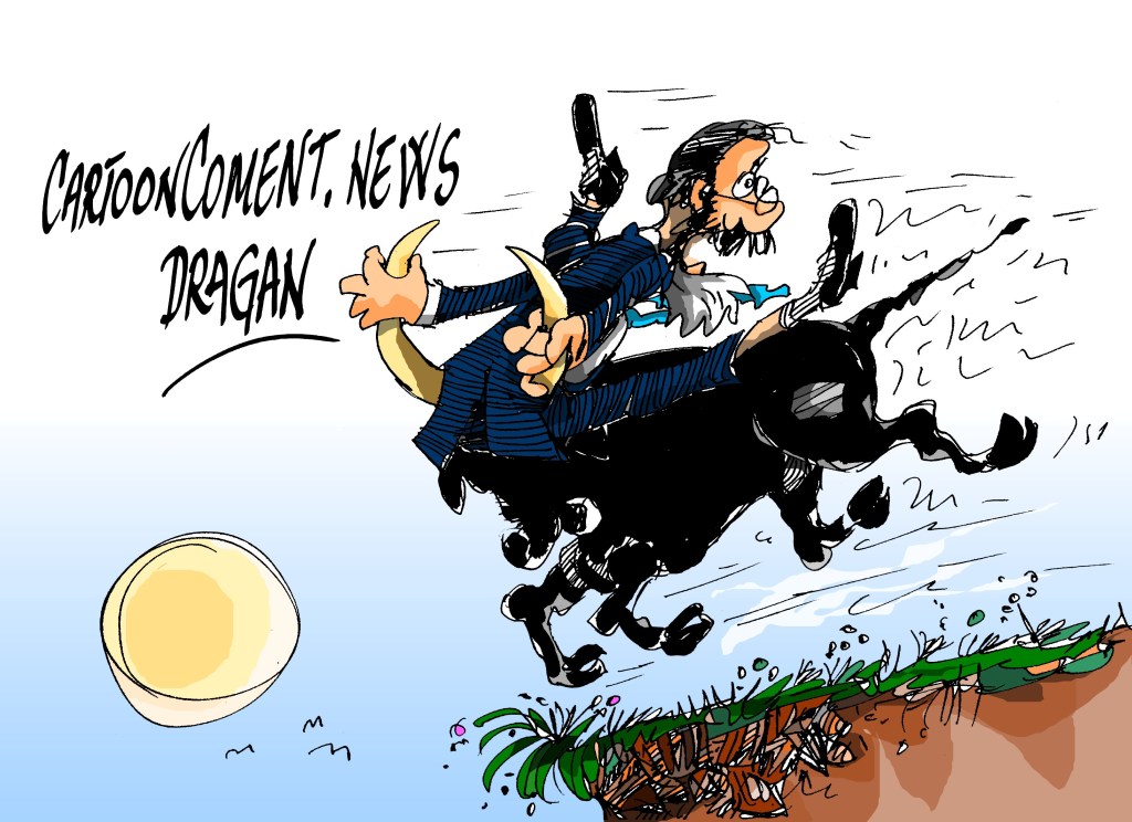 Mariano Rajoy-"cogiendo el toro por los cuernos" 